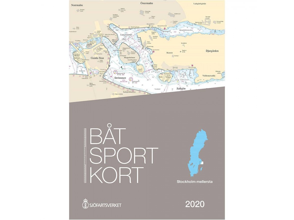 Stockholm Mellersta 2020 Båtsportkort Stockholm Mellersta 2020 Båtsportkort